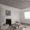 Ekena Millwork 33W x 33H x 38T Small Cameron Decorative Fretwork Wood Ceiling Panels, Walnut CELW33X33X0375CAMWA - alternate 1
